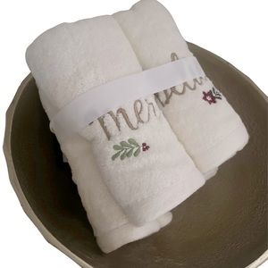 Bundle of holiday towels